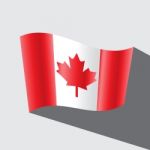 Canada Flag  Icon Stock Photo