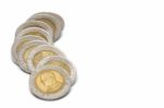 Coin Currency Thb Stock Photo