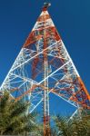 Telecommunication Tower Stock Photo