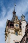 Sinaia, Wallachia/romania - September 21 : Exterior View Of Pele Stock Photo