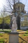 Stone Bust In Stuttgart Park Stock Photo