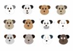 Cute Dog Emoji Stock Photo