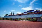 The Most Beautiful Temple In Sukhothai Wat Pipat Mongkol Temple Stock Photo