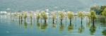 A View Of Lake Iseo At Sarnico Stock Photo