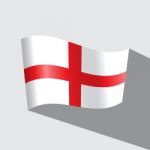 England Flag  Icon Stock Photo