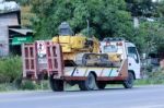 Private Truck And Tractor Stock Photo