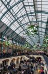 Christmas Decorations At Covent Garden Stock Photo