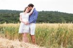 Young Couple In Love Stock Photo