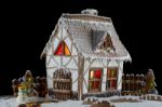 Gingerbread House Stock Photo