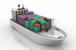 Container Ship Stock Photo