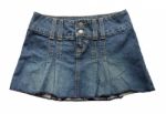 Jeans Skirt Stock Photo