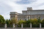 Bucharest/romania - September 21 : Exterior View Of The Palace O Stock Photo