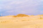 Eastern Desert Landscape In Egypt Stock Photo