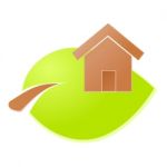 Environment Home Icon Stock Photo