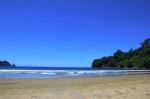 Beach In Java Indonesia Stock Photo