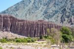 Quebrada De Purmamarca, Argentina Stock Photo