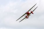 De Havilland Dh90 Dragonfly At Shoreham Airshow Stock Photo