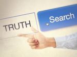 Search The Truth Stock Photo