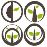 Nature Tree Symbol Illustration Stock Photo