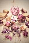 Potpourri Used For Aromatherapy Stock Photo