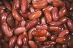 Azuki Beans Or Red Beans In Flat For Texture Background Uses Stock Photo