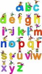 Alphabet Children Stock Photo