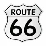 Route 66 Sign Stock Photo