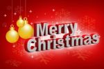 Elegant And Light Merry Christmas Background Stock Photo