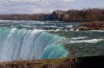 The Start Of The Niagara Falls Stock Photo