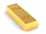 Gold Bar Stock Photo