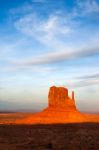 Scenic View Of Monument Valley Utah Usa Stock Photo