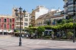 View Of Plaza De La Constitution Fuengirola Stock Photo