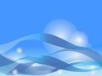 Blue Abstract Background Stock Photo