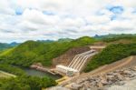 Srinakarin Dam Stock Photo