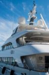 Luxury Yacht Stock Photo