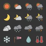 Weather Icon Stock Photo