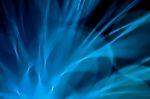 Fibre Optic Abstract Stock Photo