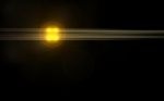 Abstract Sun Burst With Digital Lens Flare Background.abstract Digital Lens Flares Special Lighting Effects On Black Background Stock Photo