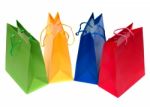 Shopping Bags Isolated Stock Photo