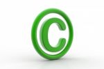 Copyright Symbol Stock Photo