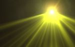 Abstract Lens Flare Dusty With Black Background Stock Photo