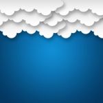 Cloudy Sky Background Shows Cloudy And Stormy Weather
 Stock Photo