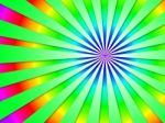 Colourful Dizzy Striped Tunnel Background Shows Futuristic Dizzy Stock Photo