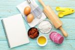 Baking Background Stock Photo