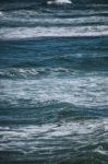 Beach Scene At Kings Beach, Queensland Stock Photo