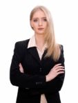 Young Businesswoman Stock Photo