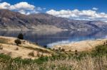 Lake Hawea Stock Photo