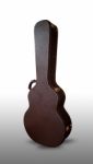 Brown Guitar Case Stock Photo