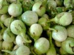 Green Eggplant Stock Photo