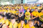 Primary Students Visit The Zoo, In The Jul 27, 2016. Bangkok Thailand Stock Photo